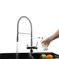 Robinet robinet de cuisine purificateur 5 voies robinet de cuisine robinet extractible 5 en 1 filtre refroidisseur ambiant Soda filtre à eau robinet d'eau