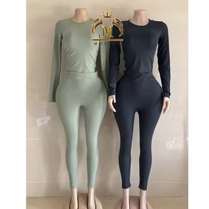 ชุดเสื้อแจ็คเก็ตมีฮู้ด + เสื้อ + กางเกงเลกกิ้งออกกำลังกายเสื้อแจ็คเก็ตสองชิ้นชุดวิ่งออกกำลังกายโลโก้แบบกำหนดเอง - Product Image 5