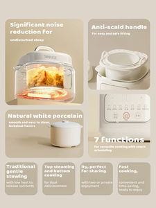 Cuisinière électrique intelligente programmable de 1 litre avec fonction vapeur - Product Image 3