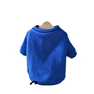 Pet Hoodie Solid Color Polyester Warm <b>Clothes</b> For Small Medium <b>Cats</b> Dogs Spring Autumn Winter Wear - Product Image 5
