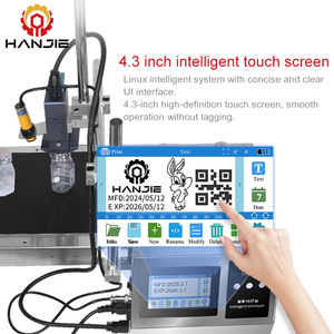 Best Verkopende Mini Transportband Inkjet Printer Machine Automatische Inkjet Printer Voor Vervaldatum Batchnummer Op Plastic Fles - Product Image 4