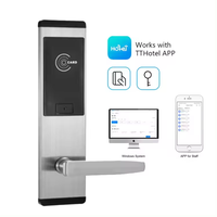 Hotel pembaca kartu Airbnb apartemen kunci elektronik kartu RFID kartu kunci rumah dengan Hotel manajemen kunci perangkat lunak