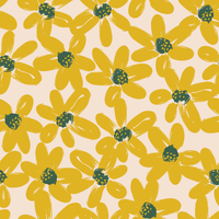 Tissu satiné à mémoire de forme léger et respirant, imprimé floral jaune, 57/58 pouces, 85 g/m², idéal pour la confection de vêtements – Meilleures ventes