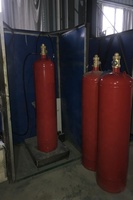 Système de anti-feu FM200, cylindre de gaz, extracteur de feu