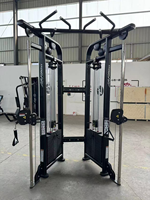 Équipement de musculation professionnel pour salle de sport, machine multifonctionnelle à double poulie pour entraînement croisé par câble