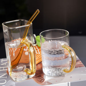 Taza de vidrio de borosilicato resistente al calor con certificación FDA segura para uso diario Taza de bebida perfecta - Product Image 3