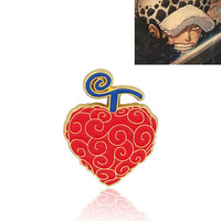 Broches en émail One Piece pour chapeau, sac à dos, vêtements, Luffy, Fruit du Diable