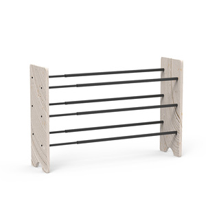 Nuovo Design 14-19 paia in legno massello moderno soggiorno estensibile pieghevole <span class=keywords><strong>scarpiera</strong></span> a basso prezzo - Product Image 5