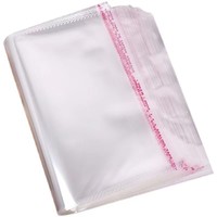 Vente en gros de sacs en plastique transparents auto-scellants pour emballage de bonbons, biscuits et jouets sac auto-adhésif scellé BOPP pour cadeau de fête