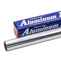 Rouleaux de papier aluminium 25 pieds carrés pour cuisine domestique, feuille d'aluminium argentée pour emballage alimentaire Yysmallcap
