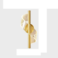 Lampes murales LED créatives minimalistes de luxe pour la protection lumineuse intérieure du salon et de la chambre, idéales pour les mariages