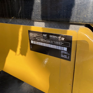Used Japanese Brand Carter 345GC Hydraulic Crawler Excavator 2024 Model 45T 90%NEW Engine Pump Motor Gearbox Original Paint - Product Image 5