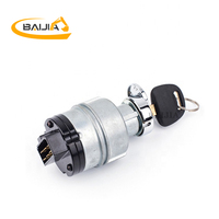 Sakelar Pengapian 4250350 24V 6 Jalur dengan 2 Kunci Pengganti untuk Hitachi EX200-2 EX200-3 EX200-5