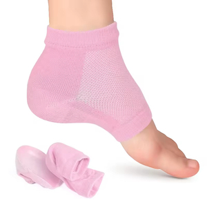 Summer Black SBR Insert Sock with Heel Lift Height Increased <strong>Insoles</strong> for Plantar Fasciitis Pain Relief Knitted Technique - Product Image 3