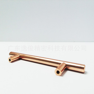 Tirador de Barra para Mueble de Acero Inoxidable Oro Rosa, Diseño Minimalista Moderno, Accesorio de Ferretería Antioxidante - Product Image 3