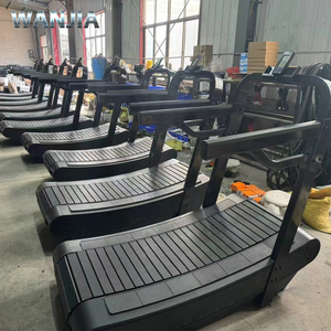 Factory Direct Supply Commercial Treadmill Non Electric Manual <strong>Running</strong> <strong>Machine</strong> for Gym Fitness Training Self Powered Curve - Product Image 3