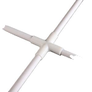 PP/PE Cross Connector Plastic PVC Pipe Fitting Joints Four-way - Product Image 3