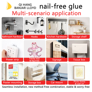 Quick-drying Polyurethane <b>Liquid</b> Construction Adhesive for Woodworking Packing Glass Glue-Strong Structural Sealant Free <b>Nails</b> - Product Image 4