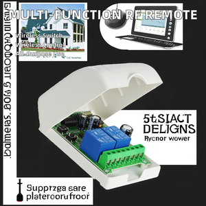 DC12-50V Dual Channel 315 <strong>433MHz</strong> Wireless RF <strong>Remote</strong> <strong>Controller</strong> <strong>Switch</strong> Multi-Function Universal Relay Receiver - Product Image 3