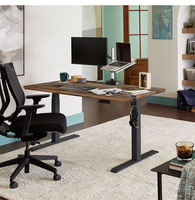 Cadre de bureau électrique réglable en hauteur, haute qualité, luxe, support pour ordinateur, bureau