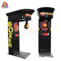 La plus nouvelle machine de boxe électronique à jetons d'intérieur grande machine de jeu de sport d'arcade de boxe de poinçonnage à vendre