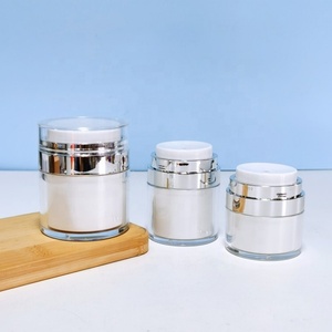 Factory 30ml 50ml 80ml Airles Pump Cream <b>Jar</b> Skin Care <b>Empty</b> Acrylic Pump Cosmetic Container with Airless Pump - Product Image 1