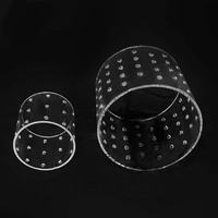 Matraz de cuarzo resistente a altas temperaturas personalizado de fabricante, alta densidad, varios tamaños, uso en laboratorio, producto químico SiO2