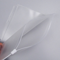 Carpeta de pvc a5 a6, bolsillo transparente con cremallera, 6 anillos, carpeta
