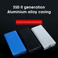 2026 Harga Grosir Kartu SSD Portabel Logo Kustom Hard Disk USB 3.0 64GB 128GB Kapasitas Ditingkatkan hingga 1TB 2TB Solid State Disk