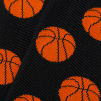Chaussettes de sport mi-mollet respirantes en coton, à motifs, pour hommes et femmes, idéales pour le basketball, le football et le baseball