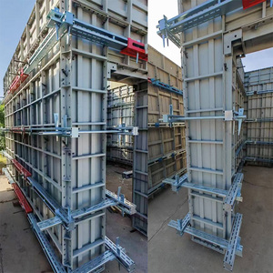 Bê tông tường xây dựng ván khuôn hỗ trợ hệ thống thép cường độ cao trở lại xương sườn hỗ trợ - Product Image 4