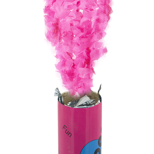 Party Popper 30cm con coriandoli bianchi per feste e celebrazioni - Product Image 2