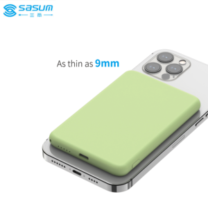 Cargador Ultrafino, el Más Vendido, con Pantalla LED Digital, 5000mAh, Batería Externa Magnética Inalámbrica de Polímero de Litio, Entrada Tipo-C, Pearl UV PD20W - Product Image 1