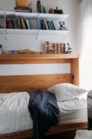 Lit Murphy en bois massif sur mesure avec bureau escamotable, lit mural double, fabriqué aux États-Unis, meubles gain de place pour petits appartements, OEM