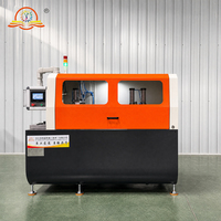 Scie circulaire de type banc à alimentation entièrement automatique pour l'aluminium industriel, machine de découpe CNC pour profilés en aluminium, directement de l'usine.