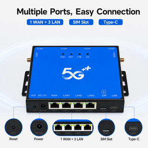 OLAX G5016 Industrial Outdoor 5G LTE Router Sim Card 4G WiFi Wireless <b>Modem</b> CPE VPN 5g Lte Router Sim Card - Product Image 2