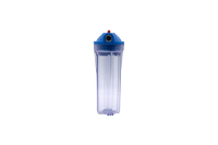 Robinet intelligent manuel sous-évier en plastique transparent de 10 pouces, débit de 50 GPD, certifié CE ISO, durée de vie du filtre de 24 mois, boîte couleur