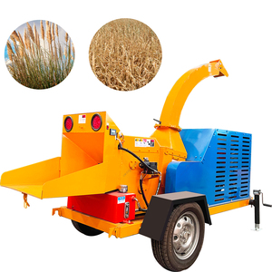 Broyeur de branche d'arbre en bois de jardin direct d'usine/déchiqueteuse de bois diesel mobile déchiqueteuse de bûches - Product Image 5