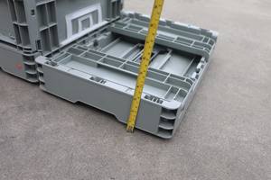 Caisse <span class=keywords><strong>de</strong></span> stockage pliable et empilable Huidu NEXARA pour pièces automobiles, 400*300*170MM, boîte <span class=keywords><strong>de</strong></span> recyclage en plastique pour la logistique, neuve - Product Image 4