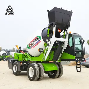 Small 0.5m3 2m3 2.6m3 3.5m3 4m3 5.5m3 6.5m3 Concrete Truck Mixer Price Self Loading Concrete Truck Mixer