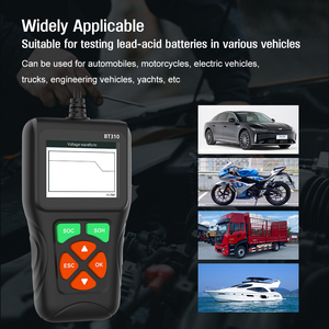 Analisador de Bateria Automotiva BT310 12V 24V para AGM <span class=keywords><strong>GEL</strong></span> EFB SOC SOH – Ferramenta de Diagnóstico para Sistema de Partida e Carga de Carros - Product Image 6