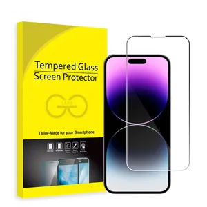 Jetech-protector de pantalla de vidrio templado para iPhone 12 y Samsung a30, venta al por mayor