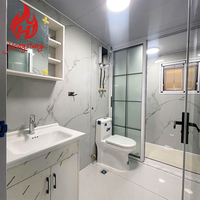 Maison préfabriquée de luxe extensible en conteneur personnalisée, salle de bain préfabriquée, villa préfabriquée, maison pliante, projet de bureau portable, casa