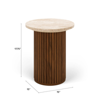 Table basse en bois massif de style nordique moderne pour salon, meuble d'appoint pour la maison