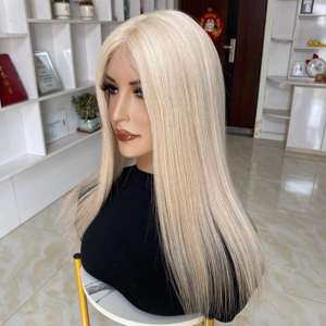 Nouveauté YF-2408 # Topper mono 18A/60 en cheveux humains, base mono avec tissage, pour femmes, cheveux vierges européens, cuticules alignées - Product Image 2