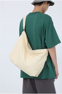 Bolsa de Lona Diagonal Personalizada de Gran Capacidad para Mujer, en Varios Colores, con Cierre de Cremallera, Bolsa de Compras Ecológica para Uso Diario - Product Image 5