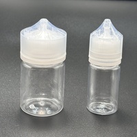 Personalizado 30ml 60ml 120ml Plástico PET Squeeze Botellas de aceite de plástico Gota Botellas de líquido con tapa giratoria