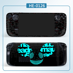 Steam Deck Skin Protector HE-0098 PVC Full Cover Art Design Protective <b>Film</b> For Gaming Handheld Device - Product Image 3