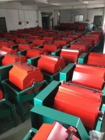 Nouvelle machine de polissage à tambour hexagonal en acier inoxydable pour le finissage de surfaces industrielles