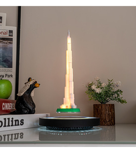 Nghệ Thuật Hiện Đại Trang Trí Ánh Sáng Ban Đêm Trang Trí Bán Buôn Treo Từ Sắt Tháp Cho Nhà Văn Phòng Bàn Thời Trang Phòng Khách - Product Image 6